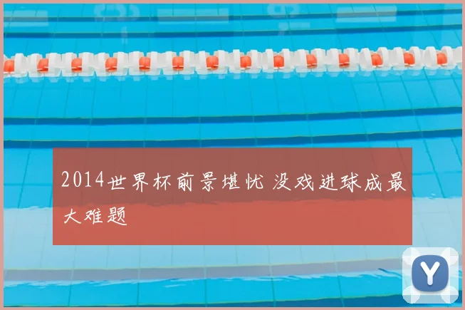 2014世界杯前景堪忧 没戏进球成最大难题