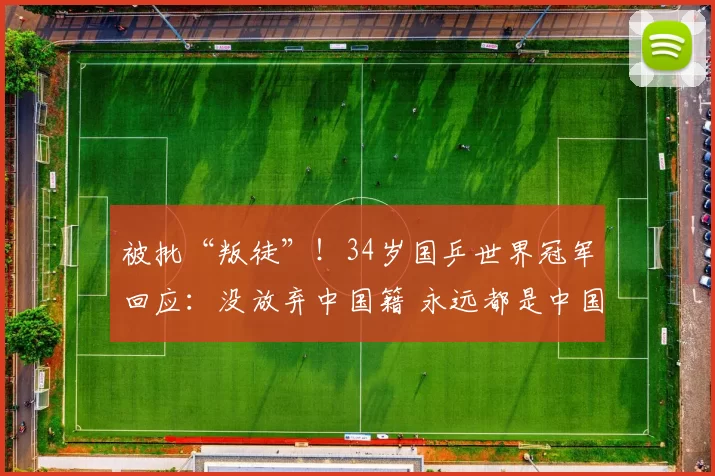 被批“叛徒”！34岁国乒世界冠军回应：没放弃中国籍 永远都是中国人